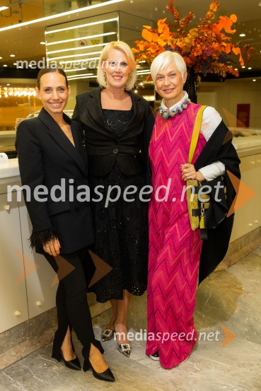  Ajda  Tratar, Združenje Manager;  Petra Juvančič, izvršna direktorica, Združenje Manager;  Barbra Drnač, novinarka, plesalka, koreografinja in televizijska voditeljicaIn ljubezen tudi, premiera predstave v Cankarjevem domu