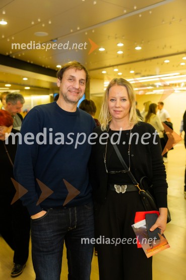  Aljaž Deu, direktor, Palačinkomat;  Tina Deu, Center RogIn ljubezen tudi, premiera predstave v Cankarjevem domu
