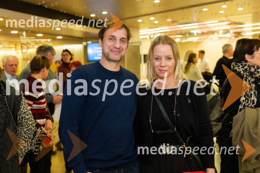  Aljaž Deu, direktor, Palačinkomat;  Tina Deu, Center RogIn ljubezen tudi, premiera predstave v Cankarjevem domu