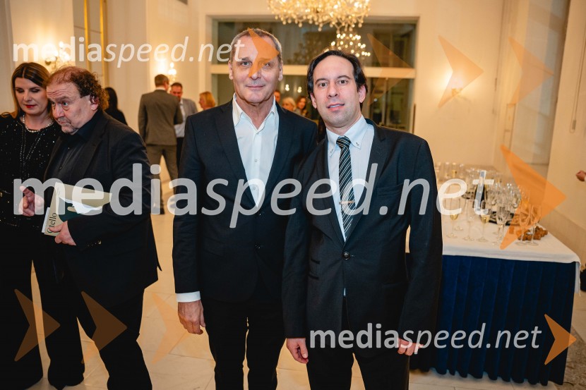  Danilo Rošker, direktor SNG Maribor;  Simon Krečič, umetniški direktor Opere SNG MariborOtello, premiera Verdijeve opere v SNG Maribor