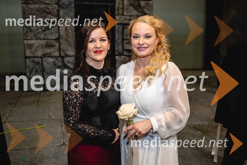  Irena Ferk, operna pevka;  Sabina  Cvilak, operna pevkaOtello, premiera Verdijeve opere v SNG Maribor