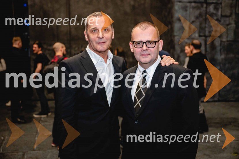  Danilo Rošker, direktor SNG Maribor;  Alan Kavčič, predstavnik za odnose z javnostmi SNG MariborOtello, premiera Verdijeve opere v SNG Maribor
