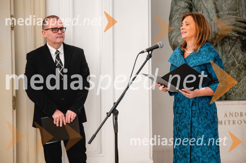  Alan Kavčič, predstavnik za odnose z javnostmi SNG Maribor; prof. dr. Suzana  Žilič Fišer , predstojnica Inštituta za medijske komunikacije na FERIOtello, premiera Verdijeve opere v SNG Maribor