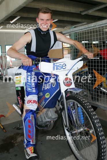 Matej Žagar (Slovenija)SPEEDWAY, VN Slovenije 2005