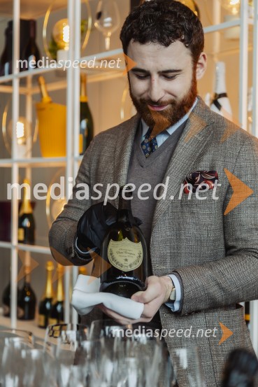 Prvi Merit PortfolioTasting z novinarskim srečanjem in pokušino najnovejšega letnika šampanjca Dom Perignon 2015
