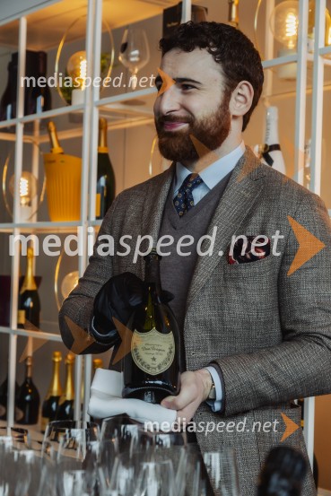 Prvi Merit PortfolioTasting z novinarskim srečanjem in pokušino najnovejšega letnika šampanjca Dom Perignon 2015