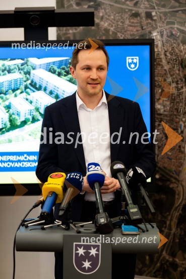 Matija Kovač, župan, MO CeljeStanovanjski sklad RS bo v Celju gradil nova najemna stanovanja