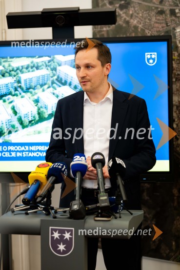  Matija Kovač, župan, MO CeljeStanovanjski sklad RS bo v Celju gradil nova najemna stanovanja