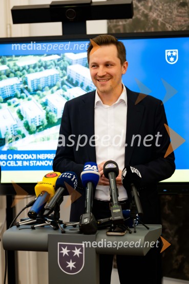  Matija Kovač, župan, MO CeljeStanovanjski sklad RS bo v Celju gradil nova najemna stanovanja
