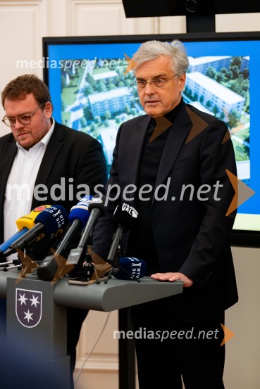  Simon Maljevac, Minister za solidarno prihodnost;  Črtomir Remec, direktor Stanovanjskega skladaStanovanjski sklad RS bo v Celju gradil nova najemna stanovanja