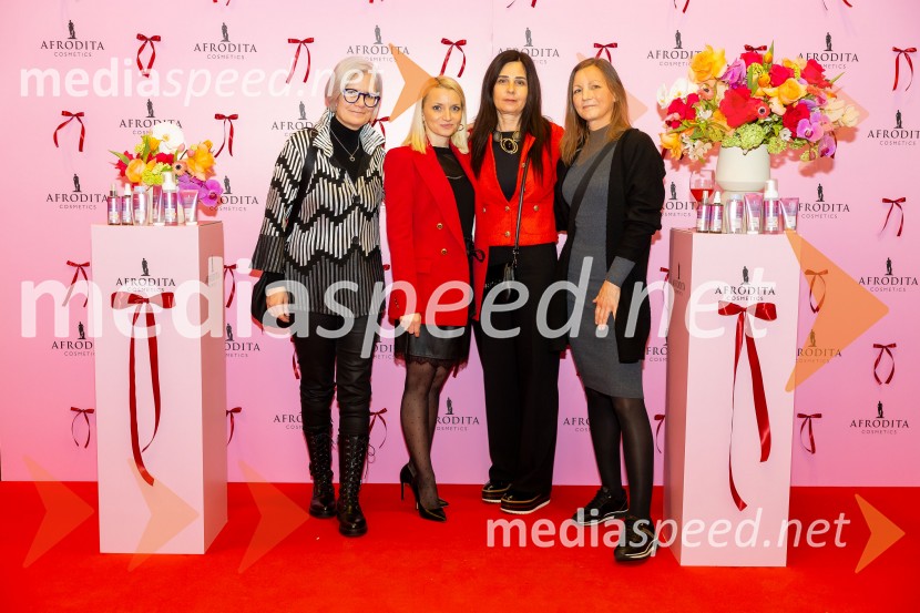Afroditina predstavitev novosti za slovenske vplivneže