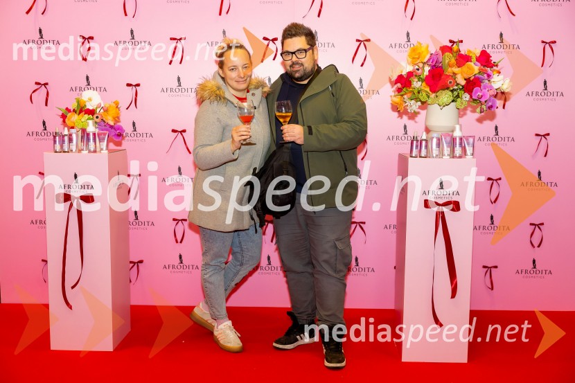 Afroditina predstavitev novosti za slovenske vplivneže