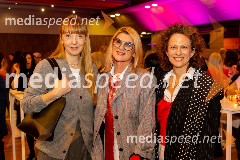  ... ;  Maja Štamol Droljc, modna oblikovalka;  Nika  Veger, stilistkaAfroditina predstavitev novosti za slovenske vplivneže