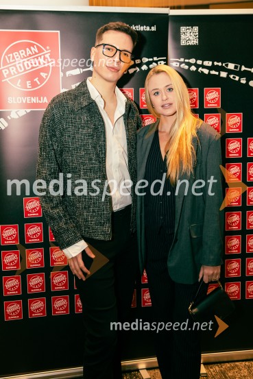  Ian Polak Rožac - LILJANX , TikToker;  Sara Vrečko, spletna vplivnicaIzbran produkt leta 2025, podelitev priznanj