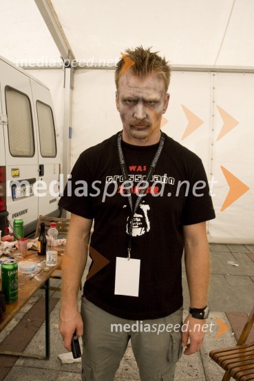 Borut Horvat, organizator festivala, Zombie walk na Grossmannovem festivaluGrossmannov festival filma in vina, zaključek