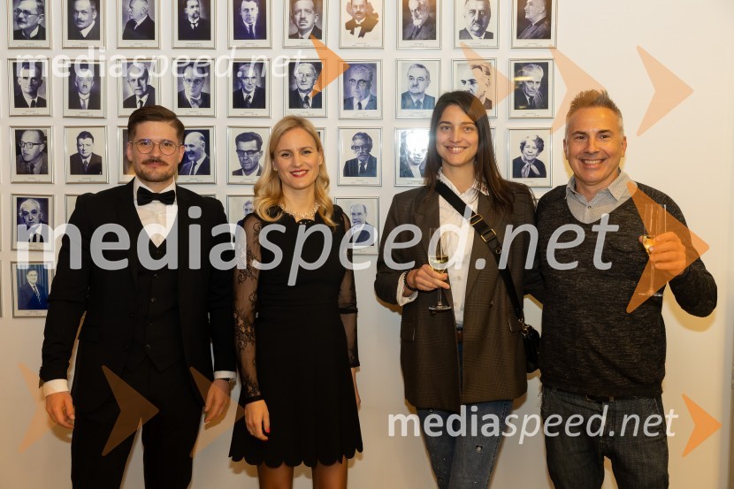  Matija Urankar, Odvetniška pisarna Senica & partnerji, d.o.o;  Katarina Mervič, Odvetniška pisarna Senica & partnerji, d.o.o;  Tina Trendafilovska;  Sergej Olujić, zobozdravstvo OlujićSrečanje Alumni kluba Fundacije Parus 2025