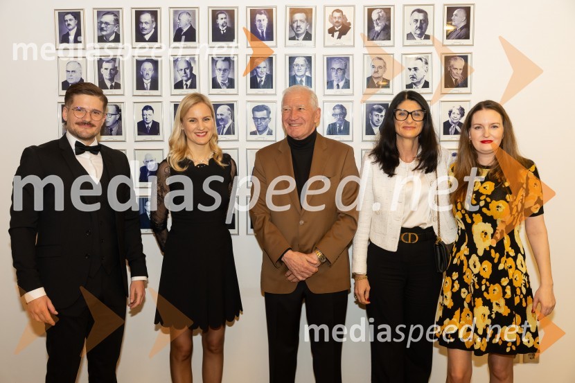  Matija Urankar, Odvetniška pisarna Senica & partnerji, d.o.o;  Katarina Mervič, Odvetniška pisarna Senica & partnerji, d.o.o; prof. dr. Bojan Pretnar;  Valerija Simčič Kalan;  Maruša Senica, Odvetniška pisarna Senica & partnerji, d.o.oSrečanje Alumni kluba Fundacije Parus 2025