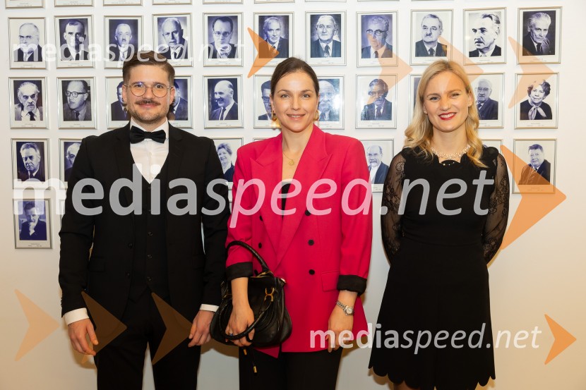  Matija Urankar, Odvetniška pisarna Senica & partnerji, d.o.o;  Eva Škufca, nekdanja štipendistka Fundacije Parus;  Katarina Mervič, Odvetniška pisarna Senica & partnerji, d.o.oSrečanje Alumni kluba Fundacije Parus 2025