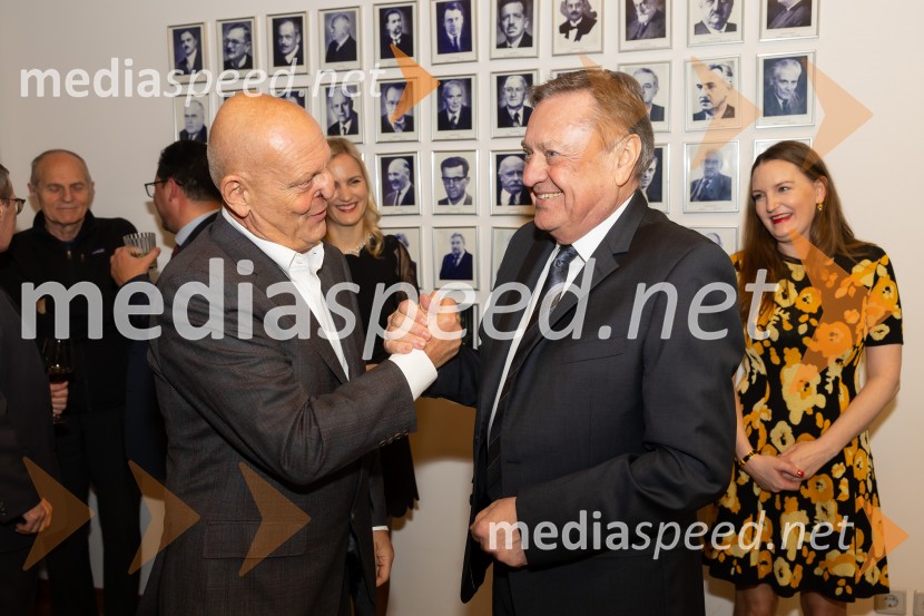  Miro Senica, odvetnik;  Zoran Janković, župan, Mestna občina LjubljanaSrečanje Alumni kluba Fundacije Parus 2025