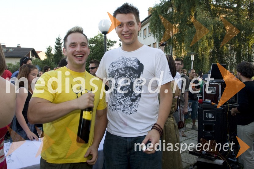 Marko Zidarič, Jeruzalem Ormož in Rok Trkaj, glasbenikGrossmannov festival filma in vina, zaključek