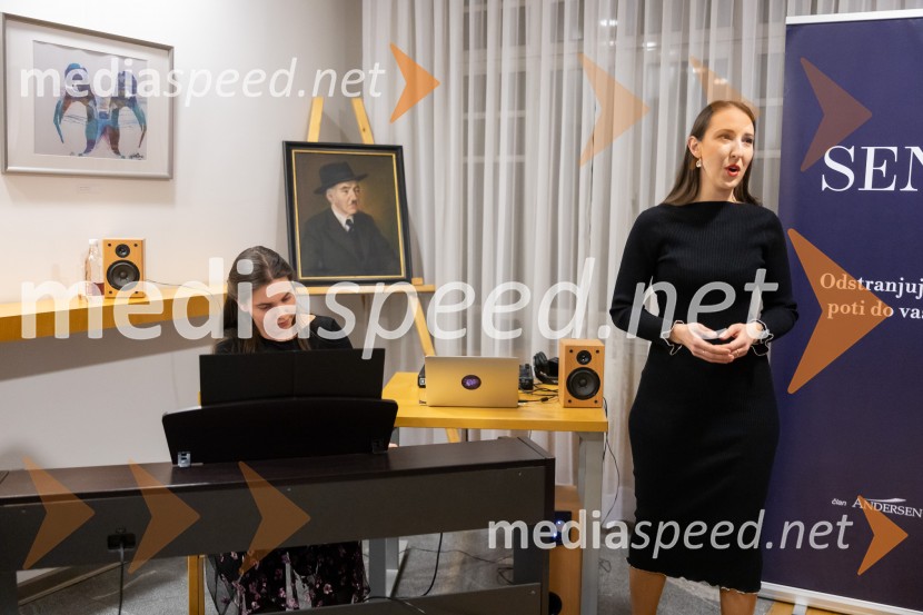  Ana  Kosmač;  Sara Mitrović, višja pravna svetovalka, MercatorSrečanje Alumni kluba Fundacije Parus 2025