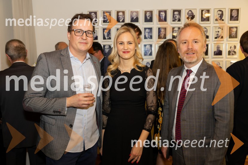  Boštjan  Koritnik , podžupan MOL;  Katarina Mervič, Odvetniška pisarna Senica & partnerji, d.o.o;  Uroš Čop, direktor in partner, Odvetniška pisarna Senica & partnerjiSrečanje Alumni kluba Fundacije Parus 2025