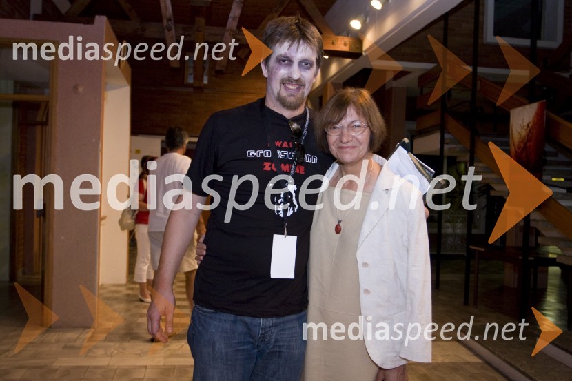 Peter Beznec, organizator festivala z mamoGrossmannov festival filma in vina, zaključek