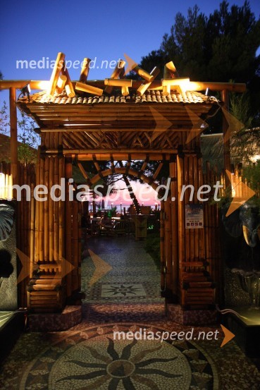 Vhod v Cocktail bar AlayaVikend v Cocktail baru Alaya