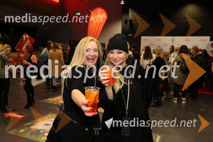  ... ;  Nika  Čukur,  ShowRoom eventsLadies Night filma Bridget Jones v Cineplexxu