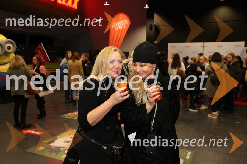 Nika  Čukur,  ShowRoom events;  ... Ladies Night filma Bridget Jones v Cineplexxu