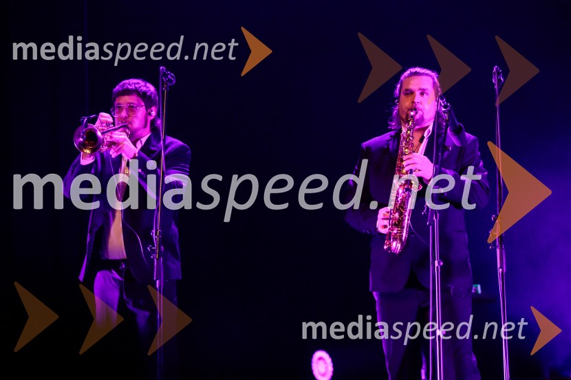 Luka Ipavec, glasbenik, skupina Manouche;  Matej Kužel, glasbenik, Momento CiganoMagnifico koncert