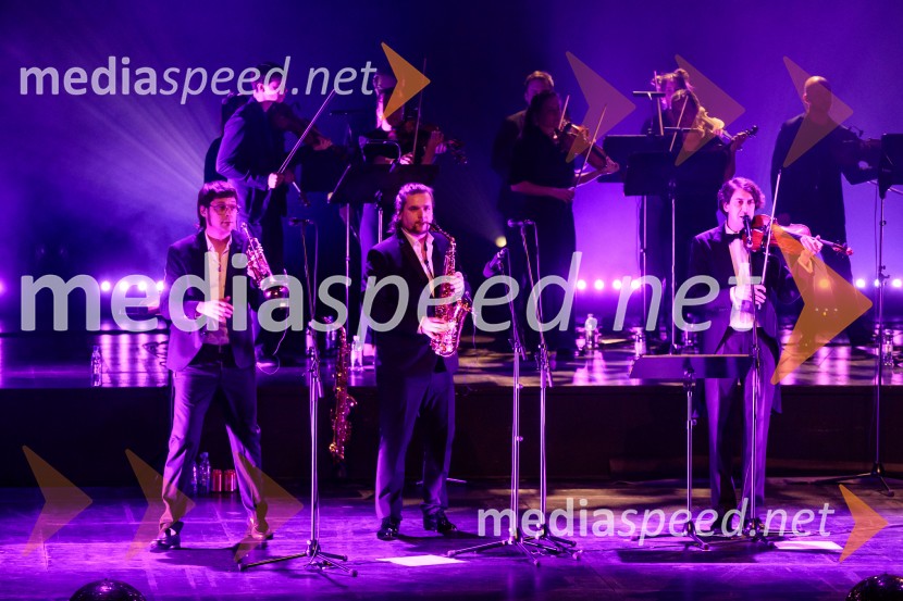  Luka Ipavec, glasbenik, skupina Manouche;  Matej Kužel, glasbenik, Momento Cigano;  Matija Krečič, violinist in skadatelj, Momento CiganoMagnifico koncert