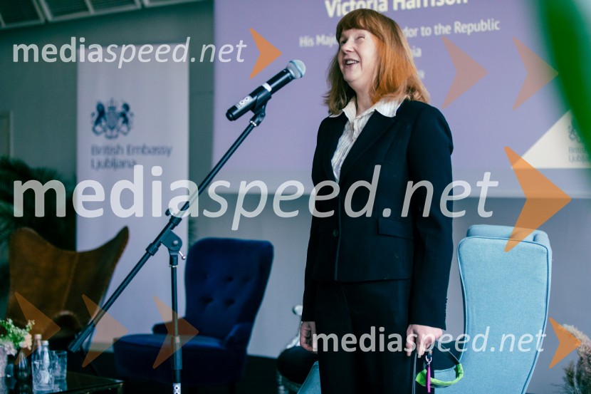  Victoria Harrison, britanska veleposlanica v SlovenijiČaj z razlogom: Reševanje kadrovske sestavljanke v Sloveniji