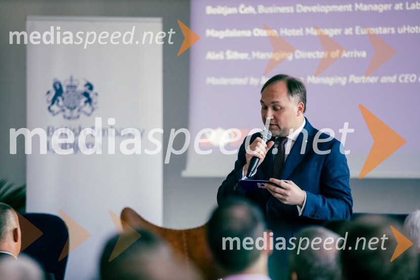  Mart D. Buh, vodja poslovnega razvoja, Britansko-slovenska gospodarska zbornicaČaj z razlogom: Reševanje kadrovske sestavljanke v Sloveniji