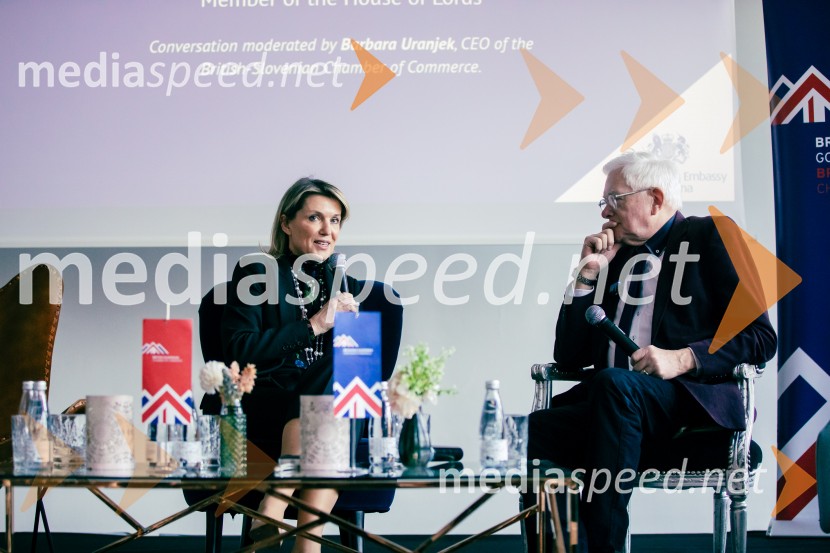  Barbara Uranjek, direktorica, Britansko-slovenska gospodarska zbornica;  Lord German, Poslanec Zgornjega doma Združenega kraljestvaČaj z razlogom: Reševanje kadrovske sestavljanke v Sloveniji