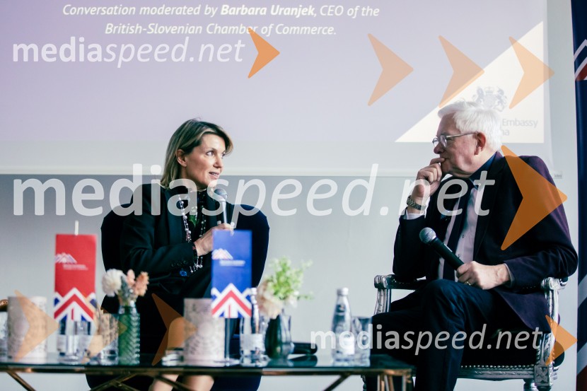  Barbara Uranjek, direktorica, Britansko-slovenska gospodarska zbornica;  Lord German, Poslanec Zgornjega doma Združenega kraljestvaČaj z razlogom: Reševanje kadrovske sestavljanke v Sloveniji