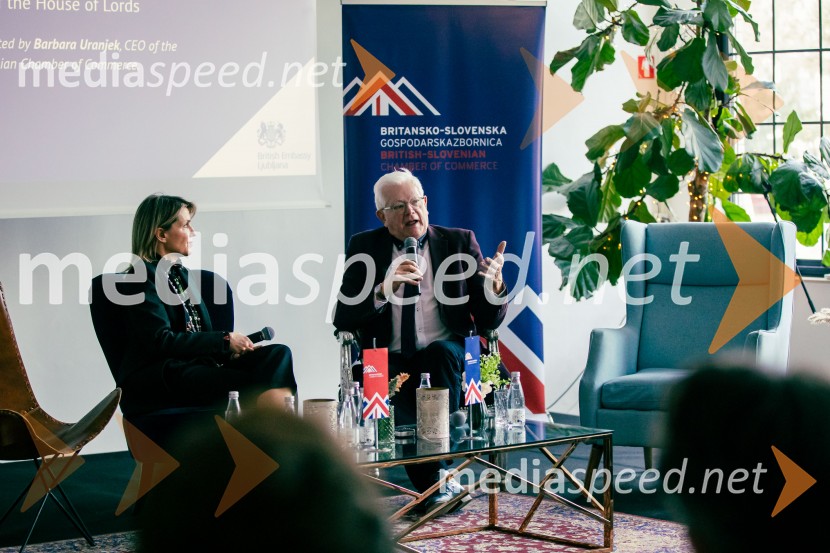  Barbara Uranjek, direktorica, Britansko-slovenska gospodarska zbornica;  Lord German, Poslanec Zgornjega doma Združenega kraljestvaČaj z razlogom: Reševanje kadrovske sestavljanke v Sloveniji