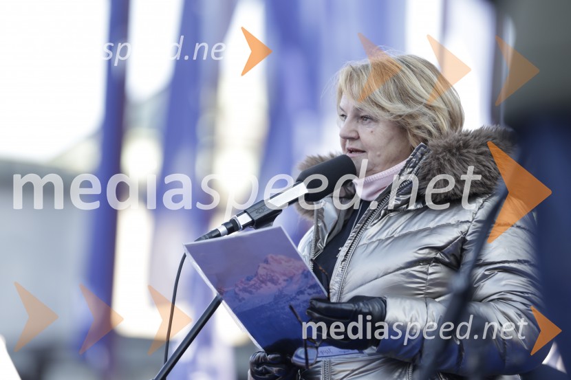 Protest v Ljubljani za pravičnejše plače in delovne pogoje