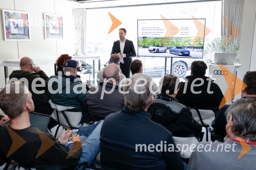 Slovenska predstavitev Audi Q6 e-tron in Audi A6 e-tron