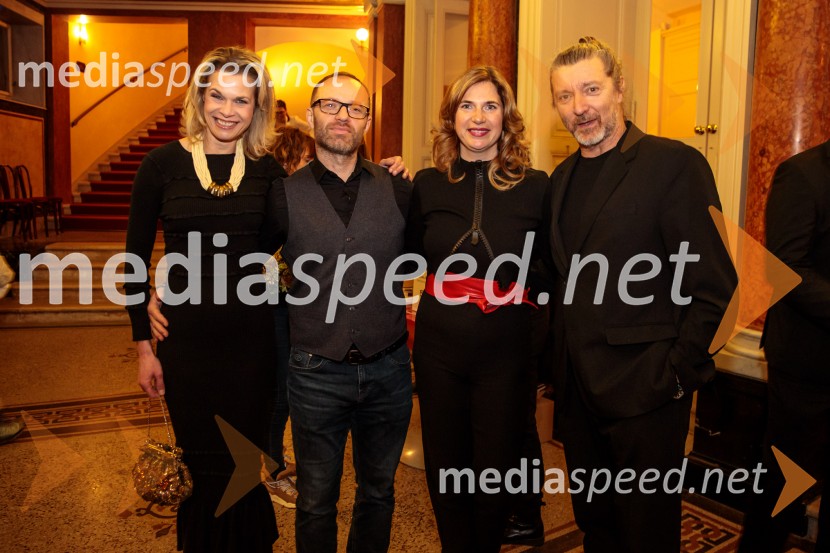 dr. Tinkara Srnovršnik, ginekologinja;  Klemen Valter, poslovni vodja programa, SNG Opera in Balet Ljubljana;  Barbara Čepirlo Čičigoj, odnosi z javnostjo Opera in Balet Ljubljana;  Renato Zanella, umetniški direktor ljubljanskega baletaHamlet, premiera baleta v SNG Opera in balet Ljubljana