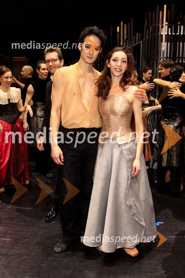  Kenta Yamamoto, baletnik;  Emilie Gallerani Tassinari, balerinaHamlet, premiera baleta v SNG Opera in balet Ljubljana