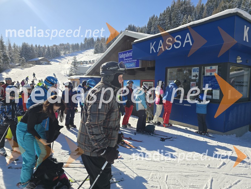 Smučarsko središče Klippitztörl, na avstrijskem Koroškem