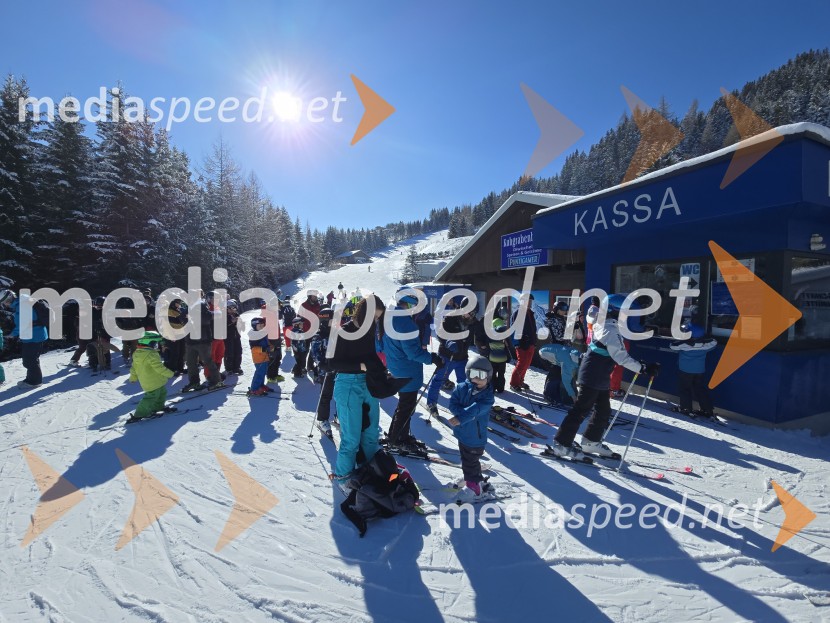 Smučarsko središče Klippitztörl, na avstrijskem Koroškem