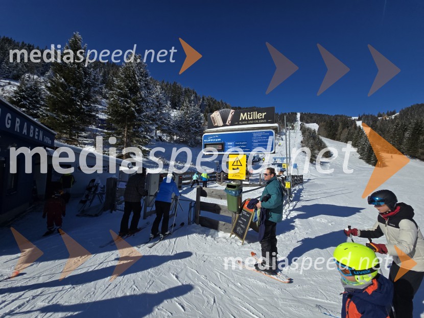 Smučarsko središče Klippitztörl, na avstrijskem Koroškem