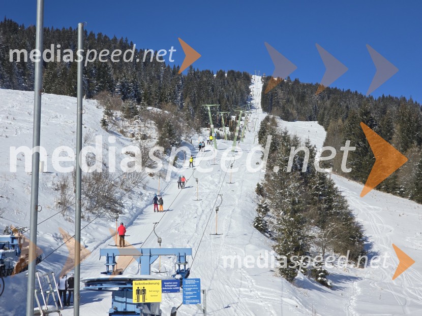 Smučarsko središče Klippitztörl, na avstrijskem Koroškem