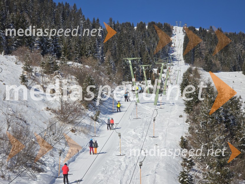 Smučarsko središče Klippitztörl, na avstrijskem Koroškem