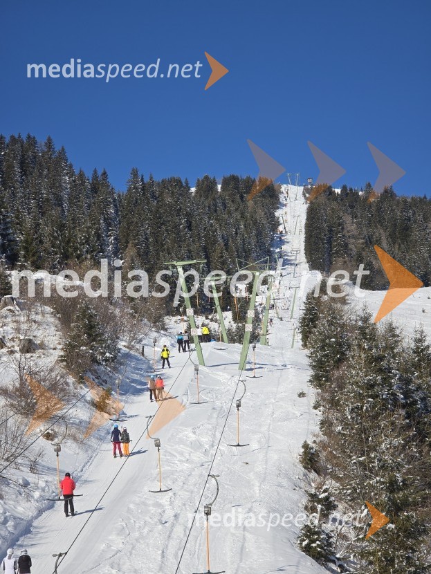 Smučarsko središče Klippitztörl, na avstrijskem Koroškem