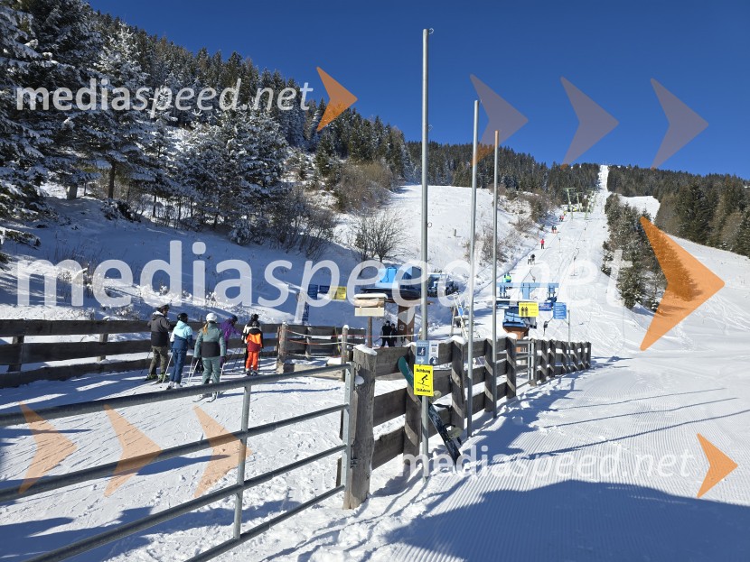 Smučarsko središče Klippitztörl, na avstrijskem Koroškem