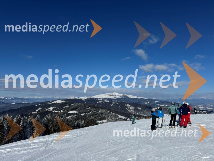 Smučarsko središče Klippitztörl, na avstrijskem Koroškem