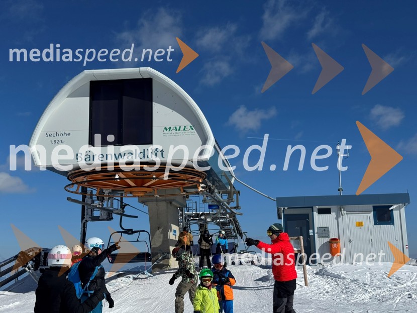 Smučarsko središče Klippitztörl, na avstrijskem Koroškem